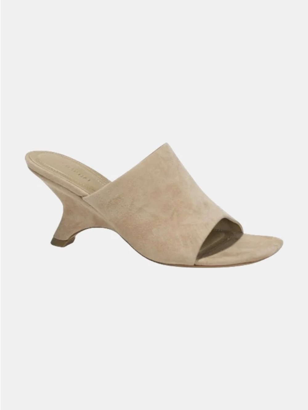 SIMKHAI Shadow Mule Suede Sandal Desert Size 38